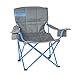 Kelty Deluxe Lounge Chair - Smoke/Paradise Blue