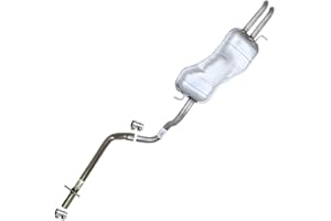 Stainless Steel Northeastern Exhaust - Exhaust System Kit fits: 1999-2004 Volkswagen TDI Jetta 1.9L