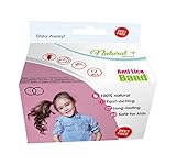 Repelz Hair Bands Individually Sealed Anti Lice| Comfortable & Nylon Ponytail | Lice Repellent Made with Natural Tea Tree and Peppermint Essential Oils| Provides Protection against Lice| 12 Pack-Black