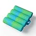 Coil Master 100% Authentic 4 Bay Silicone 18650 Battery Case Gel Carrying Cover Sleeve (Green/Blue Camo)