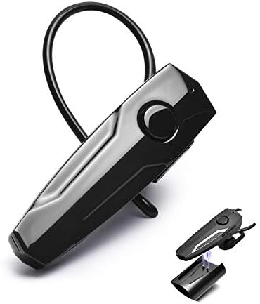 Bluetooth Earpiece V5.0 for Cell Phones, with Super Strong Magnetic Charging Adapters, Wireless Handsfree Car Headset, Noise Reduction Earbud for iPhone Android Laptop Trucker Driver Businessman