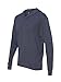 Next Level Unisex Triblend Long-Sleeve Hoodie XL Vintage Navy