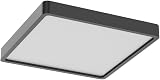 Defurhome LED Ceiling Light 18W 1500LM 5000K IP54 Flush Mount Black view 4