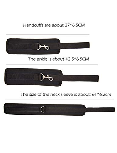 YIDFEY Double Iron Handcuff Ankle Strap Alternatives Hand-Necked Bundle by Lissom