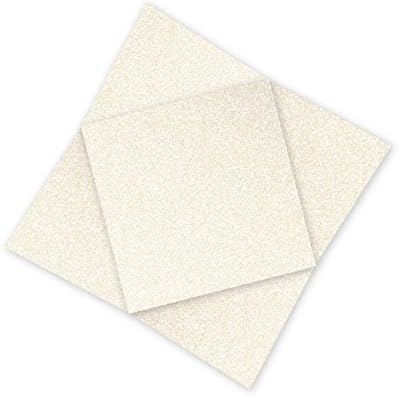 Pollen Card Simple Diamond 210 g 160 x 160 mm Pearl Ivory Pack of 25