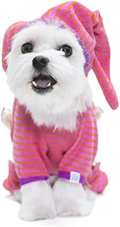 Sleepy Pups Purple and Fuchsia Dog Pajama PJs Sleepware by United Pups (Large)
