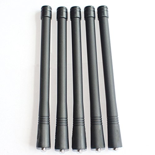 GoodQbuyÂ® 10 X VHF Antenna For Motorola Radios Walkie Talkies GP68 GP88 GP88S GP328 CT250 PR400 PRO7150 HT50 6 Inch (15cm) 136-174 MHz 122-151