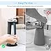 Docamor Automatic Hand Soap Dispenser 400ml Touchless ABS Sanitizer Liquid Lotion Dispenser Shower Bath Shampoo Dispenser with Built-in Infrared Smart Sensor for Kitchen Bathroom and Washroom (400ML)