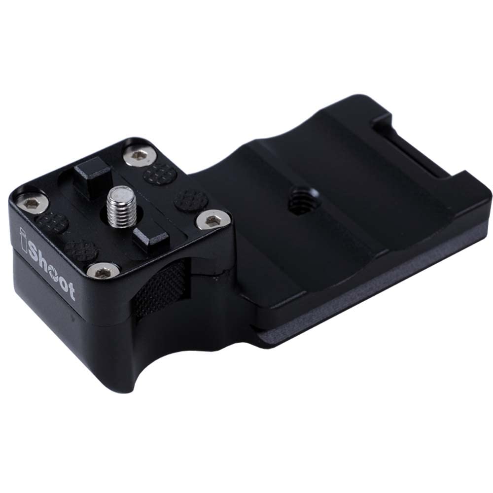 Tripod Socket Lens Collar Foot Tripod Mount Ring Base Replacement Stand Compatible with Canon EF 100-400mm f/4.5-5.6L is II USM, Bottom is Quick Release Plate for Arca-Swiss Fit Tripod Ball Head Clamp