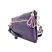 Sanxiner Leather Print Crossbody Purse Wristlet Wallet Clutch Ladies Wrist Bag (Purple)