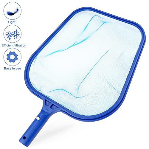 Tee Vee Hot Tub Skimmer Swimming Pool Cleaning Leaf Skim Net Pool Hand Leaf Skimmer Net for Cleaning of Spas and Fountains