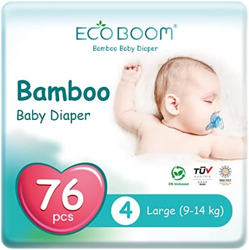 ECO BOOM Bamboo Pull-up Pants (Size 4)- 76 Pieces price in UAE | Amazon ...