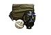 M-15 Gas Mask W/Filter and Drop Leg Pouch Black