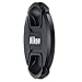 Nikon LC-52 Snap on Front Lens Cap for 18-55mm, 55-200mm, 24mm f/2.8D, 28mm f/2.8D, 35mm f/1.8G, 35mm f/2.0D, 40mm f/2.8G, 50mm f/1.4D, 50mm f/1.8D & 85mm f/3.5G Lenses + Universal Lens Cap Keeper w/ HeroFiber Ultra Gentle Cleaning Cloth (2 pack)