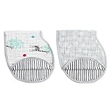aden + anais 2 Piece Classic Burpy Bib, Dream Ride