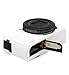 CEARI Silicone Case Rubber Camera Protective Cover Skin for Canon PowerShot G7X Mark II Digital Camera + Microfiber Cloth - White