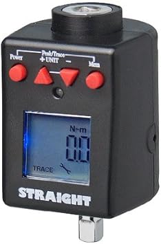 Amazon Straight ストレート トルクレンチアダプター デジタル式 6 30 Nm 差込角1 4 6 3mm 15 9000 トルクレンチ