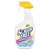 Arm & Hammer 3320000105 Scrub Free Soap Scum Remover, Lemon, 32oz Spray Bottle (Case of 8)