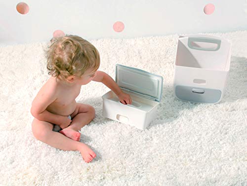 5 Ubbi+Wipes+Dispenser+Weighted+Plate