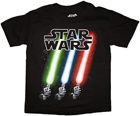Boy's Star Wars Glow In The Dark Lightsaber Shirt