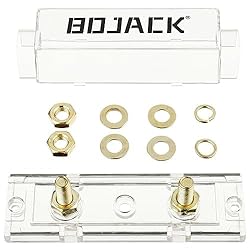 BOJACK 0/2/4 Gauge ANL Fuse Holder and 50 Amp ANL