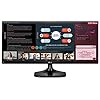 LG-UltraWide-25UM58-25-inch-IPS-Monitor-2560-x-1080-HDMI-250-cdm2-5ms-Black LG Electronics UltraWide Monitor 25UM58, 25 inch, 1080p, 60Hz, 5 ms, IPS Display, Energy Saving, HDMI, Wall Mountable…