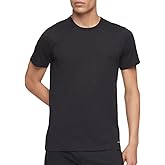 Calvin Klein Men's Cotton Slim Fit Crew Neck T-Shirts