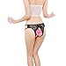 Sunm Boutique Women's Lace G Thongs Panties Lingerie Underwear (Black,Red &Blue)
