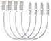 EReach 2-in-1 Lightning and Micro USB Cable, Durable Sync Data/Nylon Braided Fast Charging Cable Cord for iPhone 7 Plus/7/6s Plus/6s/5s, IPad/iPod, Samsung and More - Gold- 4 Piece primary