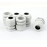6 Pcs PG21 13-18mm Dia Wire Connector Cord Grip Waterproof Cable Gland