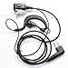 Bigstone 2Pin G Shape Earpiece Headset for Motorola Radio cls1110 cls1410 cls1413 cls1450 cls1450c Two Way Radio Walkie Talkie