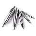 Atoplee 10pcs Premium HSS 60° Center Drill Combined Drill & Countersink Lathe Mill Tool Set 1/8