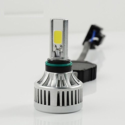 CICMOD LED motorcycle headlight H4 Hi/Low Beam 3000LM 6500K Motorbike Bulb, 32W BA20D Head lamp Xenon White Light for Hoda KTM Harley (1pc)