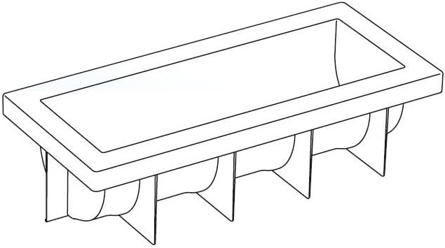 Pavoni Italia Tronchetto Silicone Dessert Mould 250 x 85 H 70 mm