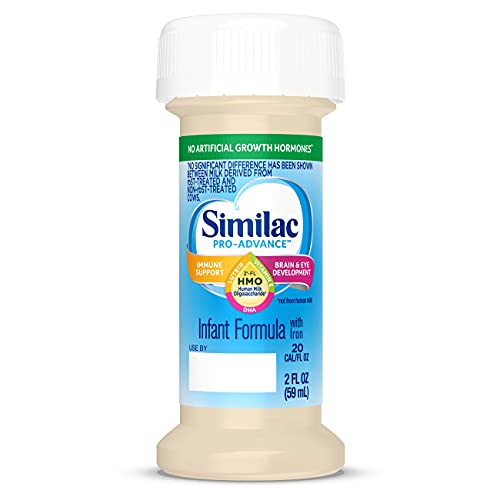 Similac Pro-Advance Infant Formula with 2′-FL Human Milk Oligosaccharide (HMO) for Immune Support, Ready to Drink…