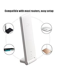 Anbee Tello WiFi Range Extender, Xiaomi repetidor WiFi extensor de 2 amplificador Universal WiFi 300 Mbps 802.11 N inalámbrica wifi señal extender para Tello Drone