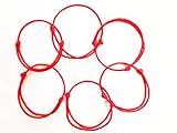 Lot - 10 Kabbalah Red String Bracelets Evil Eye Jewelry Kabala Charm Fashion Bangle