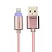SENYE Smart Nlyon Braid LED Lightning Fast Charge Cable Sync Cable 9 Pin for iPhone 7 6 6s plus - 1M