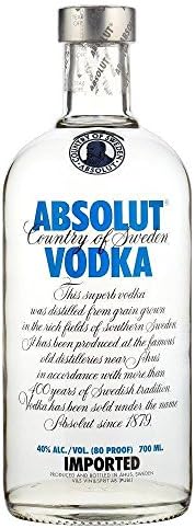 Absolut Blue Label Swedish Vodka 70cl Bottle