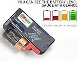 Nartel LED Digital Battery Tester Multi Size for AA AAA C D 9V 1.5V Batteries view 3