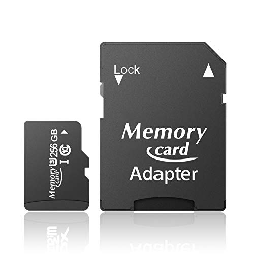 Sethjcsy Memory Card with Adapter U3, 4K, C10, Memory Card Read
