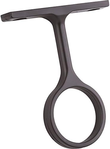 Box of 2 (Two) - Middle Mounting Brackets for 1" Round Closet Rod - Oil Rubbed Bronze