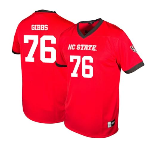 Genuine Collective Men's Standard NC State Wolfpack Football, Red