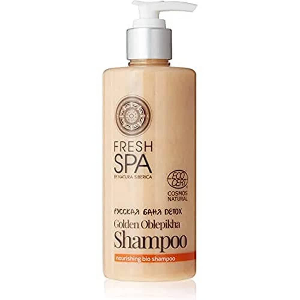Natura Siberica Nourishing Shampoo – Gentle, hydrating cleanse – Gel – Citrus fragrance – Normal hair