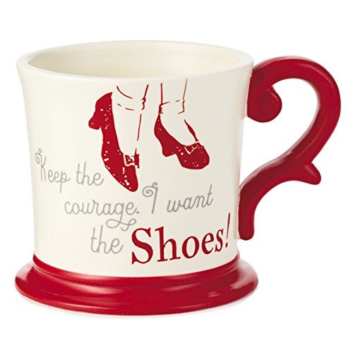 Hallmark Wizard of Oz "Keep the Courage. I Want the Shoes" MUG Woz1037
