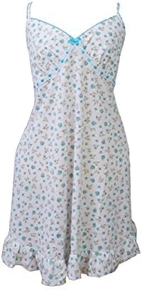 Girl Style Women's Night Gown, Floral Print Womens Sleepwear L1010