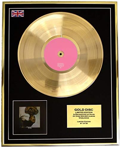 ARIANA GRANDE/Cd Gold Disc Record Limited Edition/THANK U, NEXT