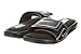 Nike Mens Comfort Slide 2 Sandal (10, Black/Metallic Silver/White)