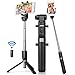AROVA Selfie Stick Tripod Bluetooth, Extendable Selfie Stick with Wireless Remote & Tripod Stand Compatible with iPhone X/8/8P/7/7P & Galaxy S9/S9 Plus/Note 8/S8/S8 Plus/More, Gift Pouch Included