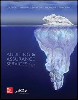 Auditing A V Services By Timothy J Louwers 15 12 23 Amazon Com Books
